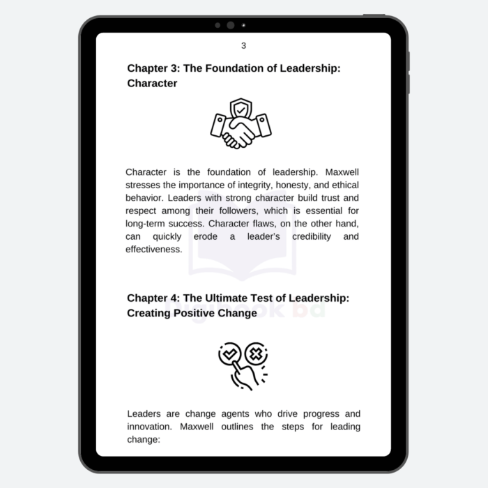 Leadership 101 by John C. Maxwell Summary eBook [English Version eBook]